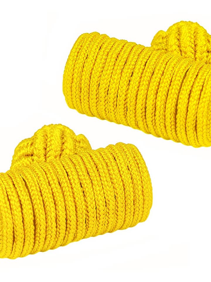 GEMELLI ELASTICI GIALLI A FORMA DI BARILOTTO per la vendita all'ingrosso da parte di Josvil