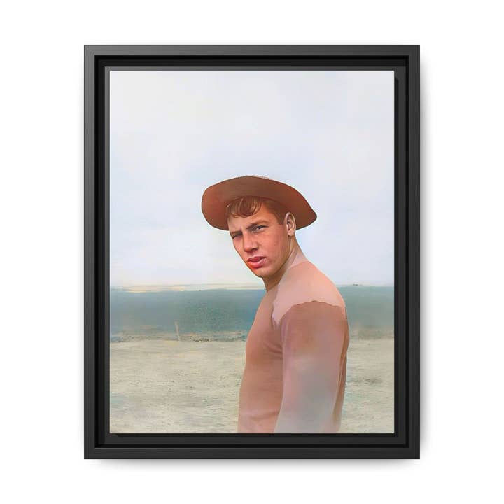 nager 022 | Framed Vintage Photo - Matte Canvas for wholesale by Walt & Pete