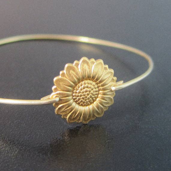 Frosted Willow - Wholesale Bangle bracelet - Sunflower Bracelet2
