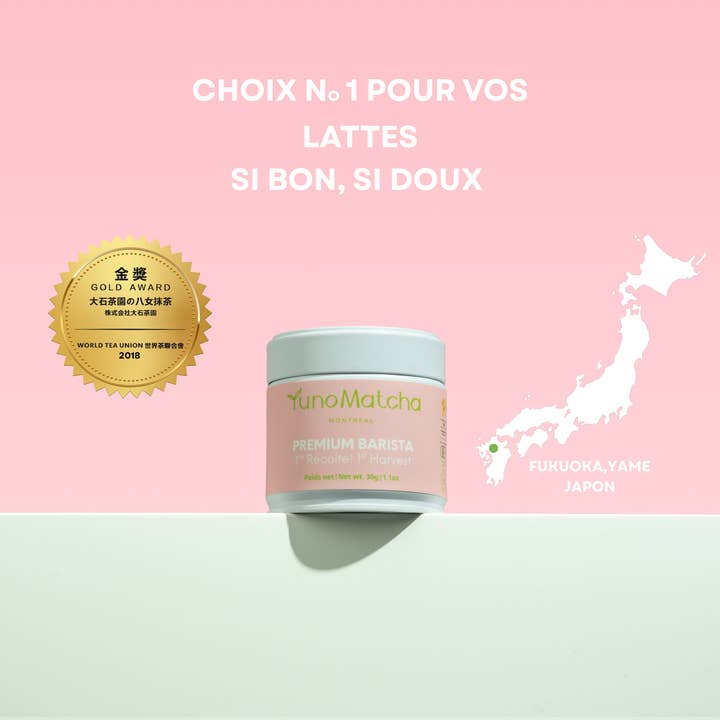 Matcha Premium Barista for engroshandel hos Yuno matcha