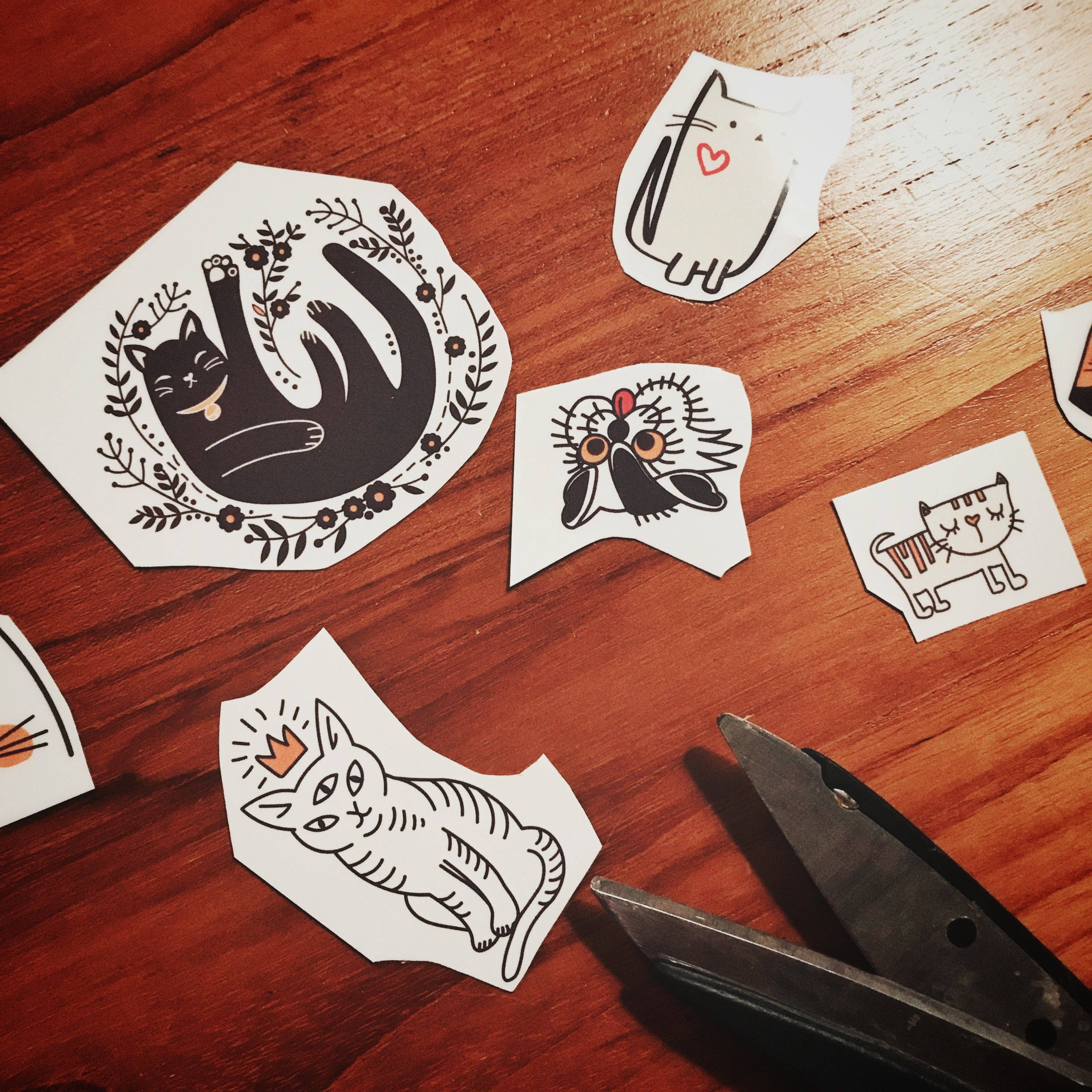 Les Tatoués - Wholesale Temporary Tattoo - Kids - The Little Cat - Temporary Tattoos6