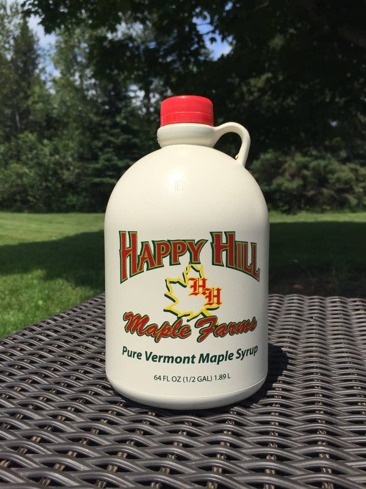Reiner Vermont Ahornsirup - 1/2 Gallone für den Großhandel von Happy Hill Maple Farms