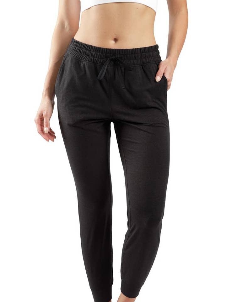 90 Degree by Reflex & Yogalicious - Wholesale Athletic Sweatpants/Joggers - Women's - Women's SLIM ANKLE JOGGER W/ SIDE POCKETS0
