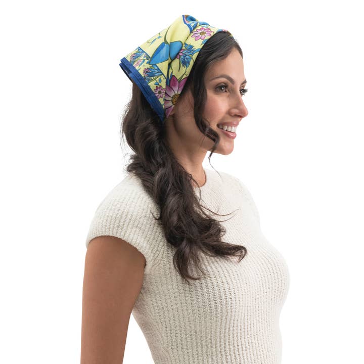 Lotus Serenade Bandana for wholesale by Jordan Ahava