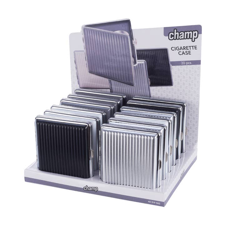 Champ by Polyflame – Caixa para cigarros por atacado – Expositor de 12 caixas de cigarros de plástico0