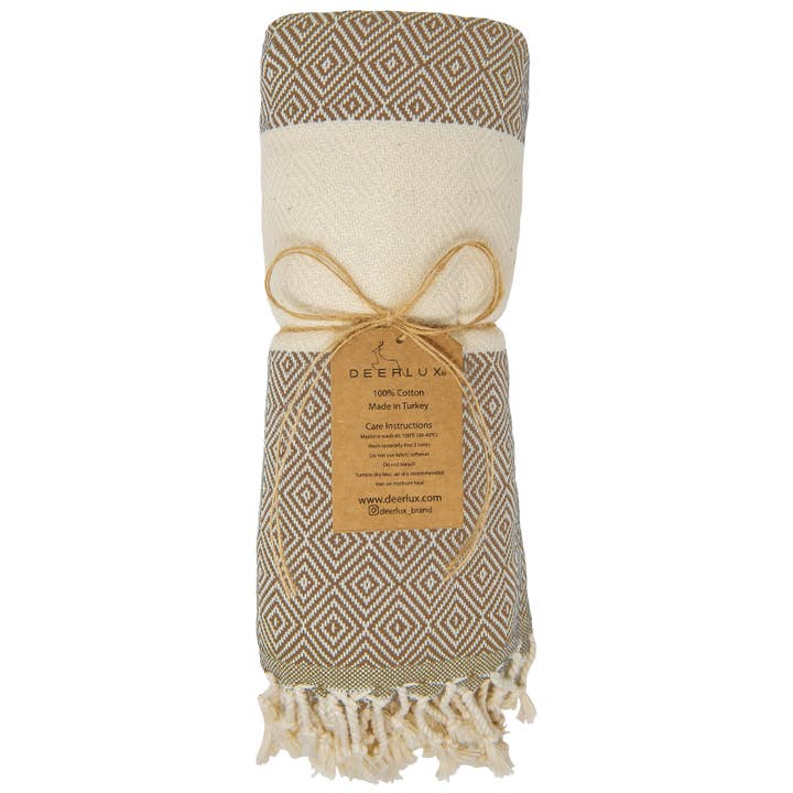 Quickway Imports - Wholesale Bath Towel - 100% Cotton Turkish Bath Towel, 40" x 70" Diamond Peshtemal
