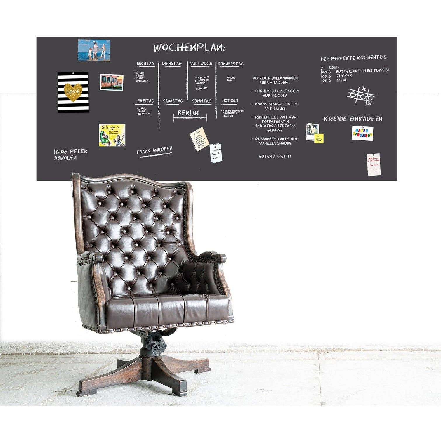 Queence - Wholesale Magnet Board - Magnetic blackboard film - grey13