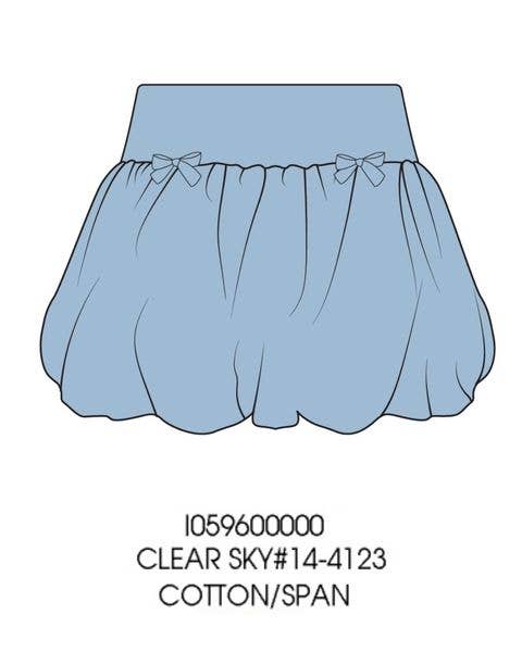 Paper Flower - Wholesale Skort - Kids - Bubble Skort With Bows Tween Girls2