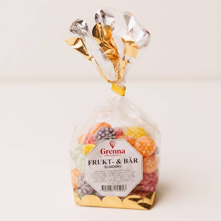 Frukt & Bär (Fruit & Berry) Hard Candy for wholesale by Talla Imports