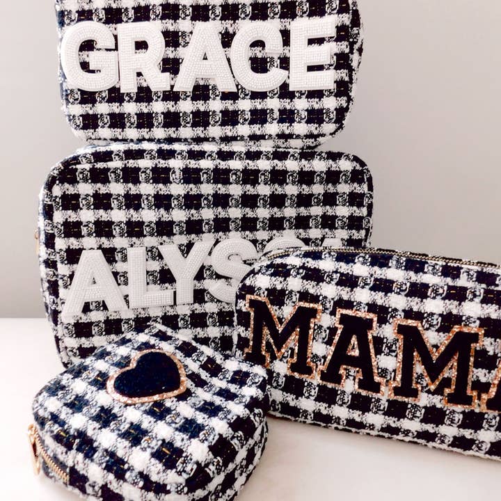 KENZKUSTOMZ - Wholesale Makeup/Cosmetic Bag - Plaid Makeup Bag Collection