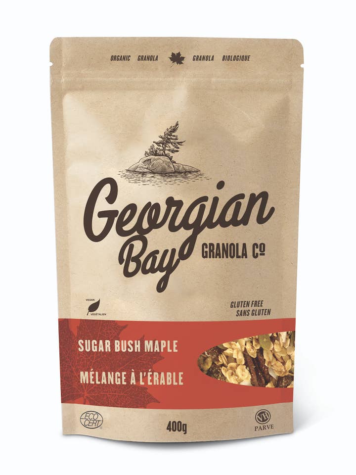 Sugar Bush Maple Granola for wholesale by Georgian Bay Granola Company