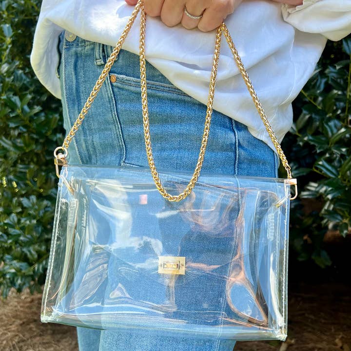 Carrying Kind - Wholesale Crossbody Bag - Women's - Fan Girl Classic + Statement Gold Chain Bundle