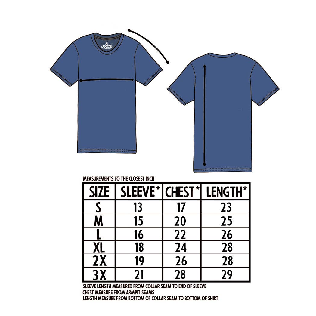 faded army WV Motto Tee for wholesale on Faire4