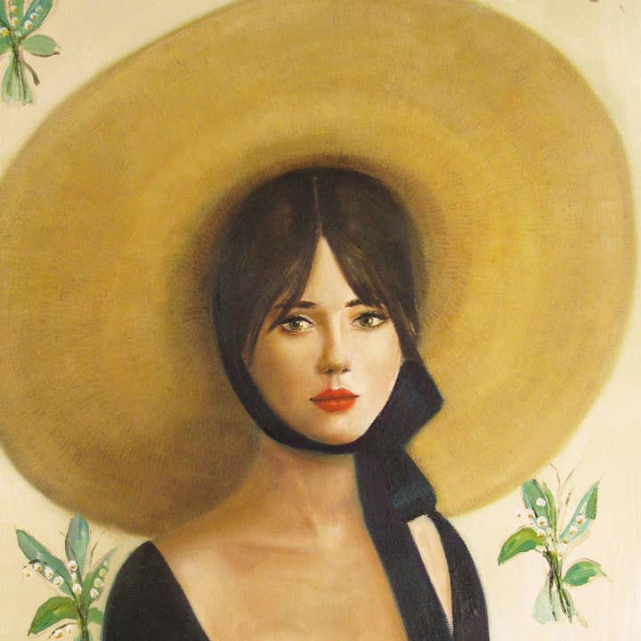 JANET HILL STUDIO - Wholesale Art Print - Mai Art Print - 8.5" X 11"