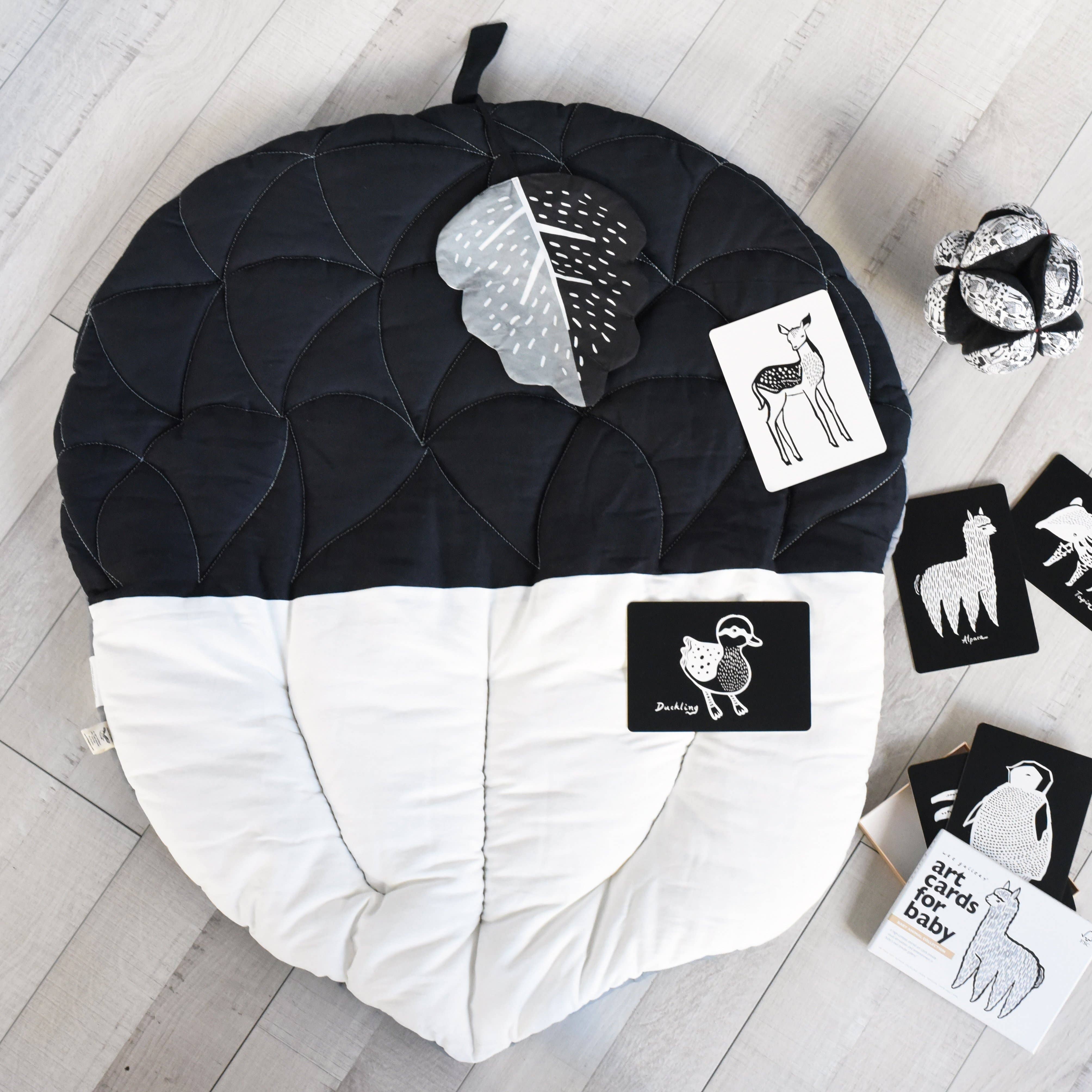 Wee Gallery – Tapete de brincar - Crianças e bebés por atacado – Tapete de Bolotas - Tapete de Chão Acolchoado para o Bebé1