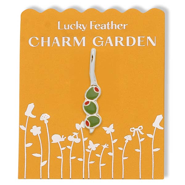 Charm Garden - ZILVER - Olijven voor wholesale door Lucky Feather