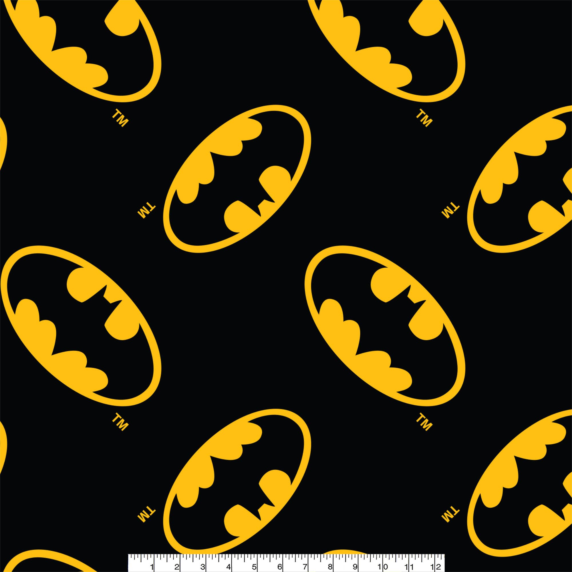  Multi Dc Comic - Batman Logo 1.5 Yard Cuts Fleece for wholesale on Faire1