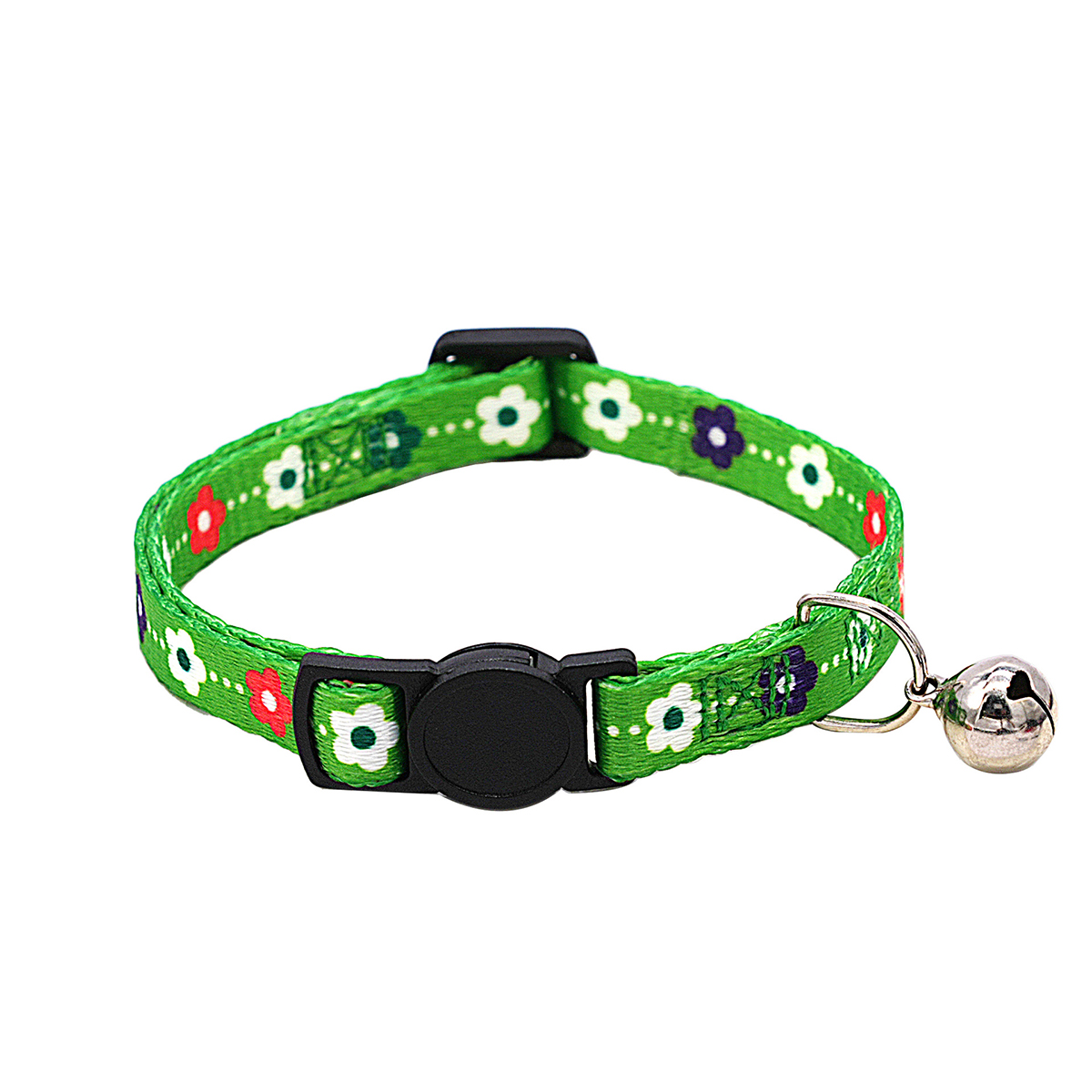 PAWPAWwholesale - Wholesale Pet Collar - Cat - ful Printed Cat Collar with Bell - Adjustable_CWMM74435