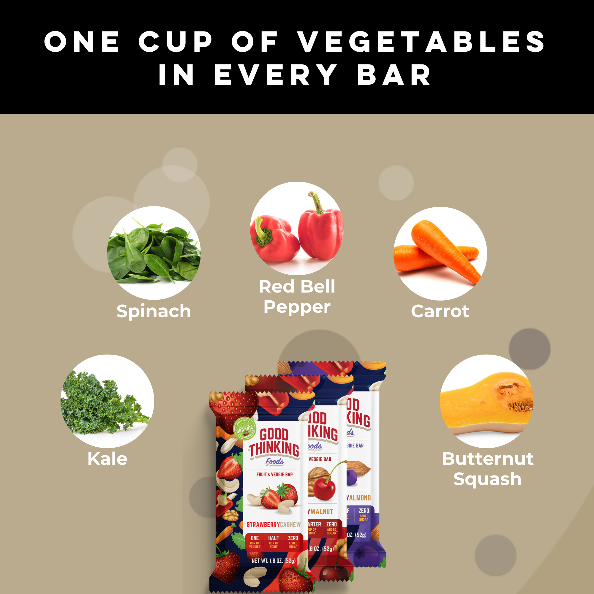 Good Thinking Foods – wholesale Snacksbar – Blandad Förpackning (Låda med 12) GROSSIST5