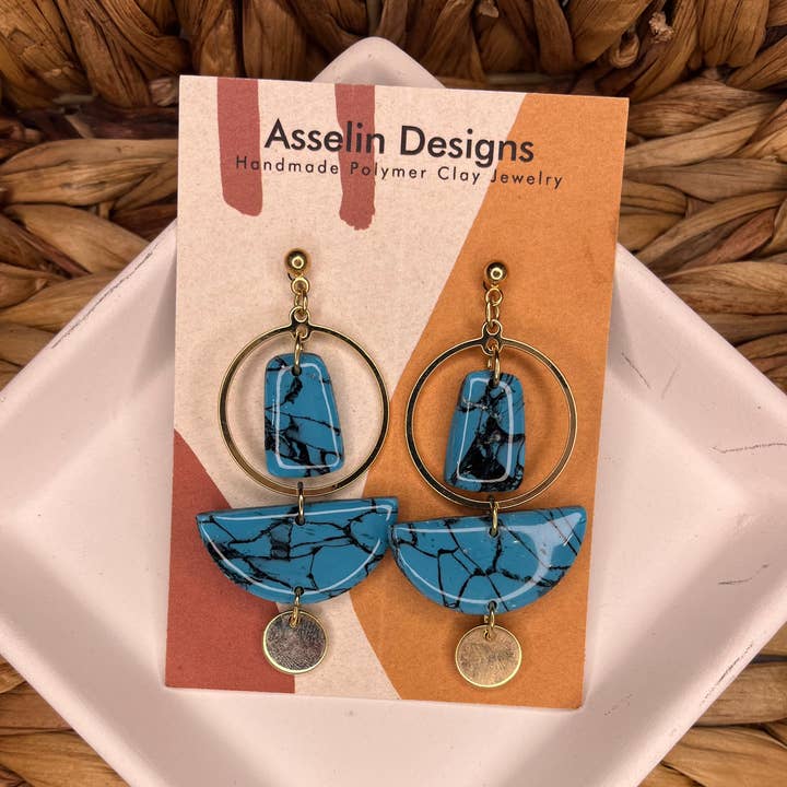 Polymer Clay Earrings for wholesale by Asselin Designs