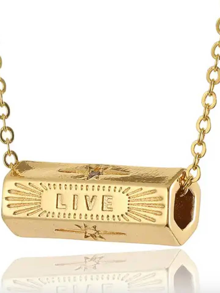 Protection Talisman Pendant Necklace Enamel Evil Eye- Steel for wholesale by HoopLa