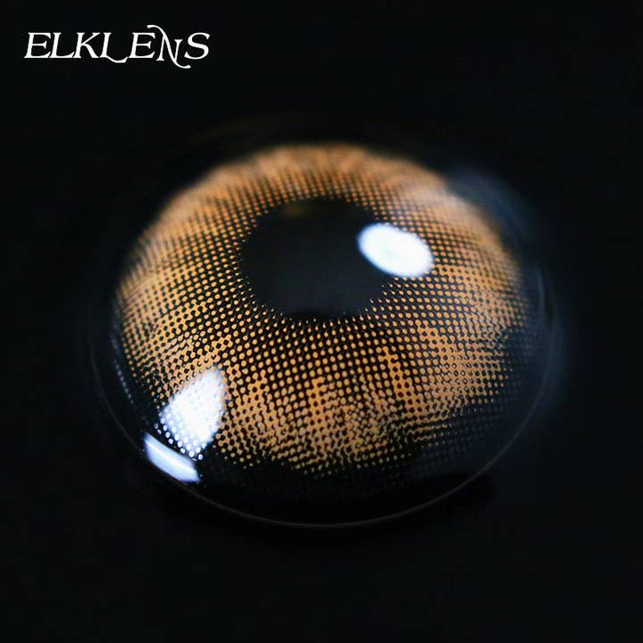 ELKLENS – wholesale Contact lenses – ELKLENS Colored Contact Prescription Diamond Sugar Brown