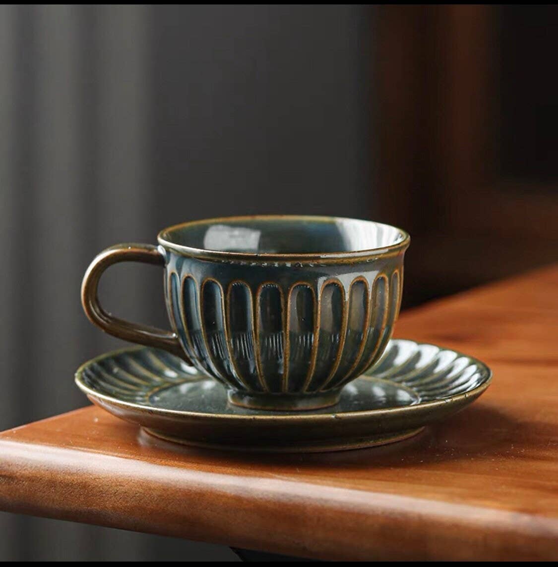 Gohobi （We cover U.S. import duties） - Wholesale Coffee/Tea Cup - Gohobi Handmade Japanese Stoneware Coffee Cup and Saucer Set6