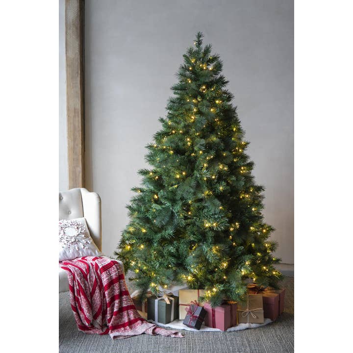 A&B Home Group Inc. - Wholesale Artificial Christmas tree - 7'H x 55"D Pre-Lit Artificial Christmas Tree4