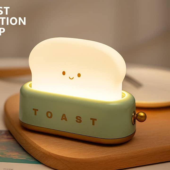 Kreativ Toast LED-nattlampa för heminredning för wholesale av Buddha Ayurveda