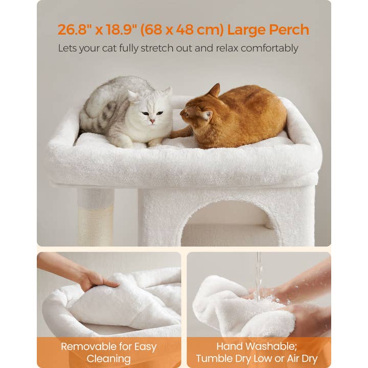 39.8-Inch Cat Tower for Extra Large Cats up to 44 lb 4- for wholesale by Greenwestons