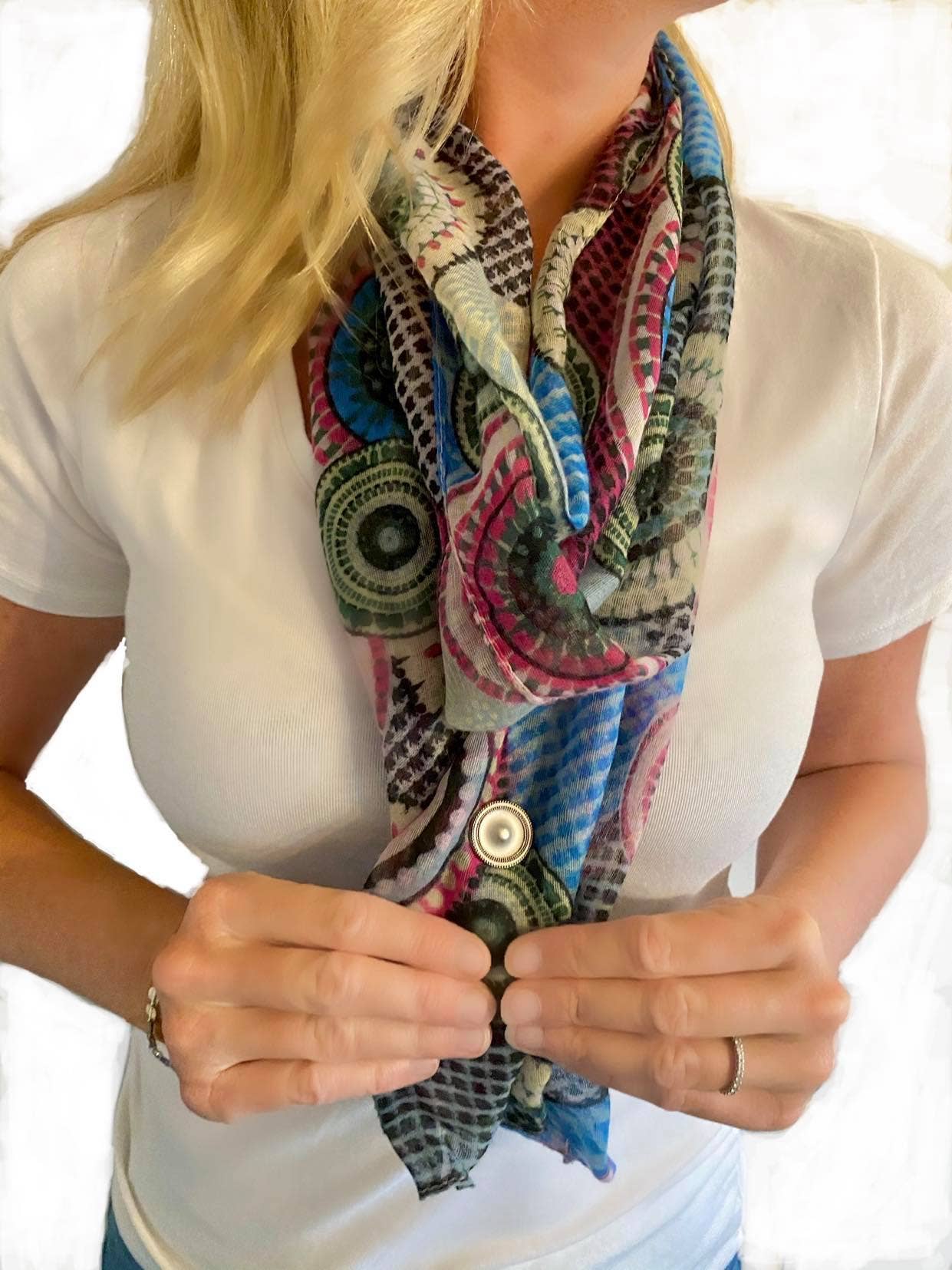 MagneButton - Wholesale Lapel Pin/Button - Pearl Cream Low Dome Magnet Button Pin Set3