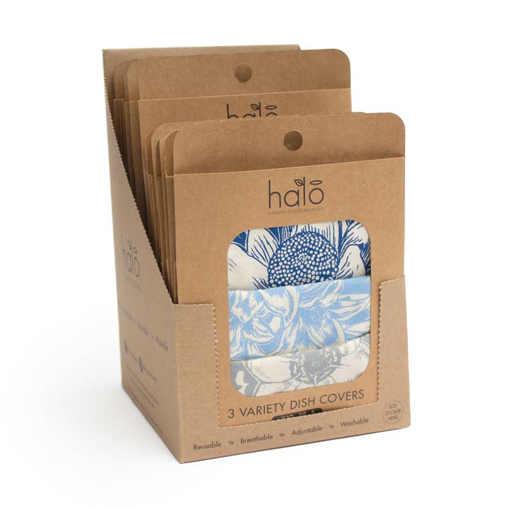 Assortment Case Flowers best sellers:16pc Retail Value $280 for wholesale by Halo Dish Covers