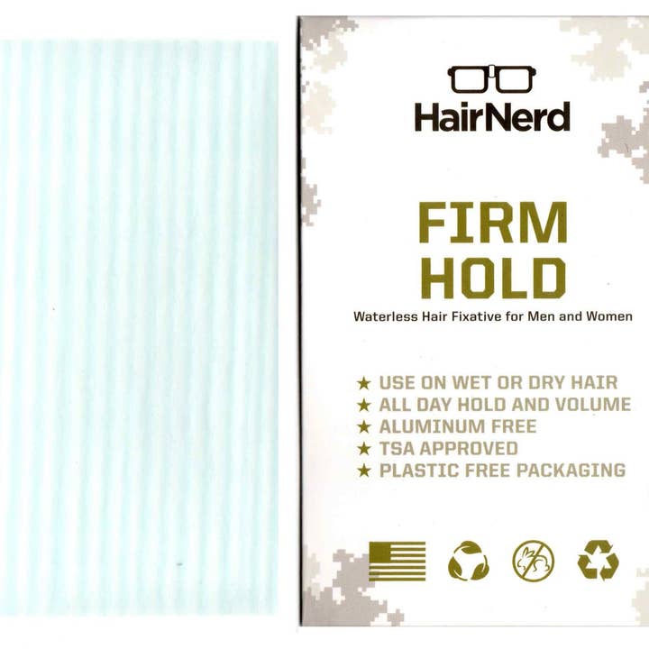 Hairnerd - Wholesale Hair Styling Gel/Mousse - Firm Hold Gel Sheets0