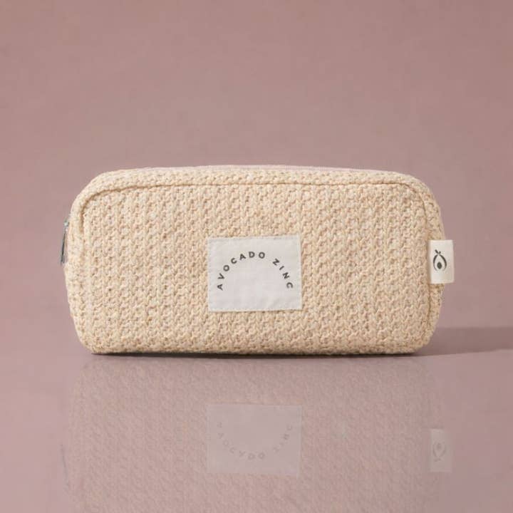 Sand Straw Pouch for wholesale by Avocado Zinc