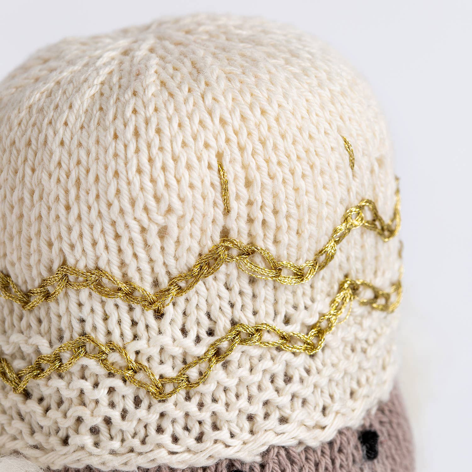 Wool Couture Company - Vente Kit de bricolage - Kit de tricot facile Clarence Nutcracker Christmas6