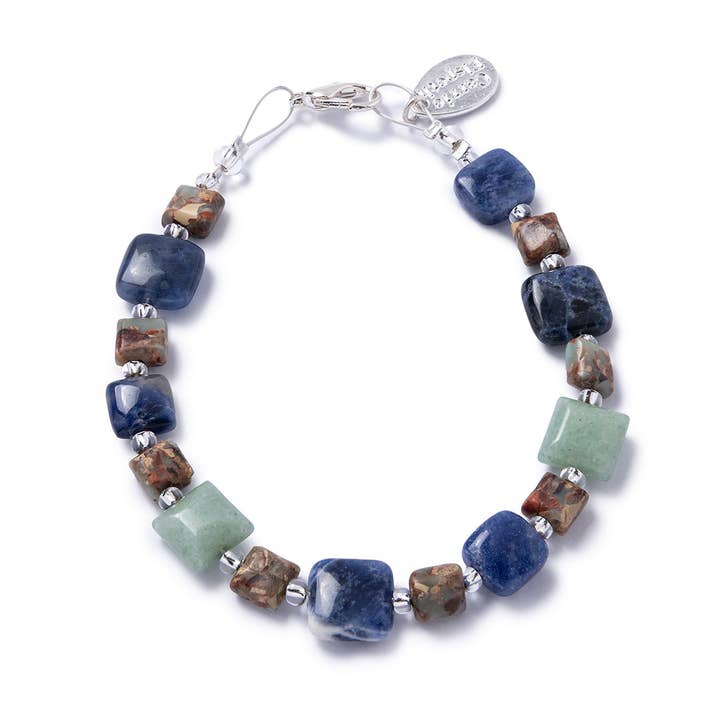 Pulseira de Pedras Preciosas Geo por atacado de Carrie Elspeth Jewellery
