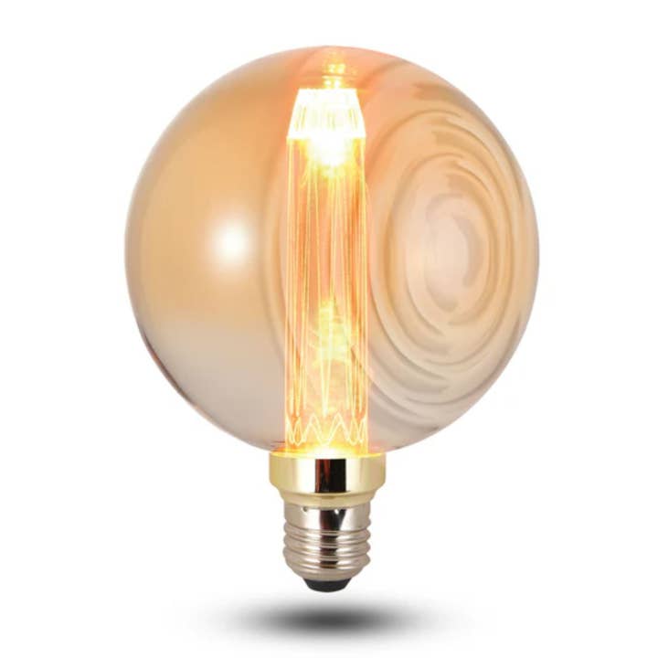 Lampadina Vintage E27 LED G125 3W Globo a Vite ~5074 per la vendita all'ingrosso da parte di Ledsone
