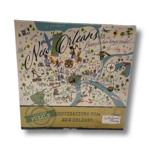 New Orleans 1000 Piece Jigsaw Puzzle for wholesale by Galleyware