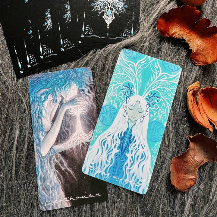 Vermilion Collection - Wholesale Tarot/Oracle Card - The Lighthouse in Fog Tarot17