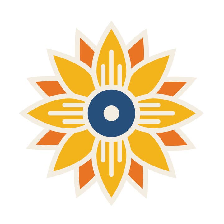 Sunflower Magnet for wholesale by Heartlandia