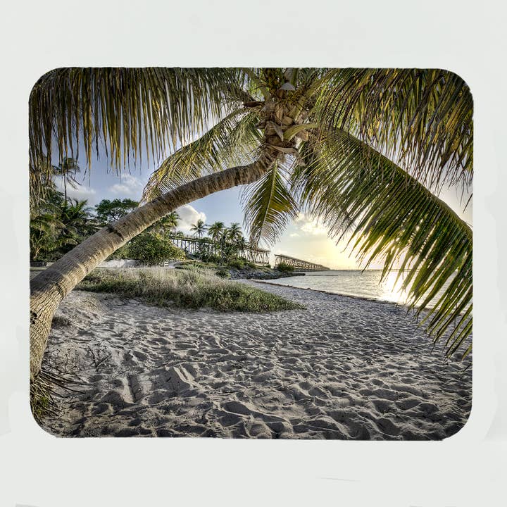Mouse Pad-Bahia Honda Key for wholesale by Mike Ring Photography