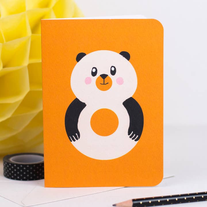 8 - Tarjeta de Número de Animal Panda para venta al por mayor de Love Poppet