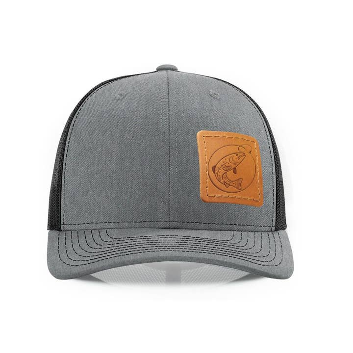 Oowee Products - Wholesale Trucker Hat - Unisex - Leather Patch Trucker Mesh Back Cap - Hat Variety Pack5