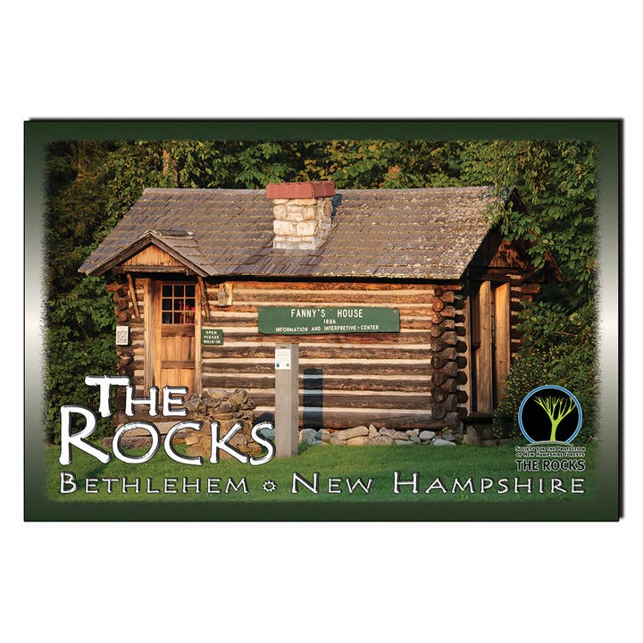 #9214 The Rocks Fanny's Hus New Hampshire Postkort for engroshandel hos White Mountain Images