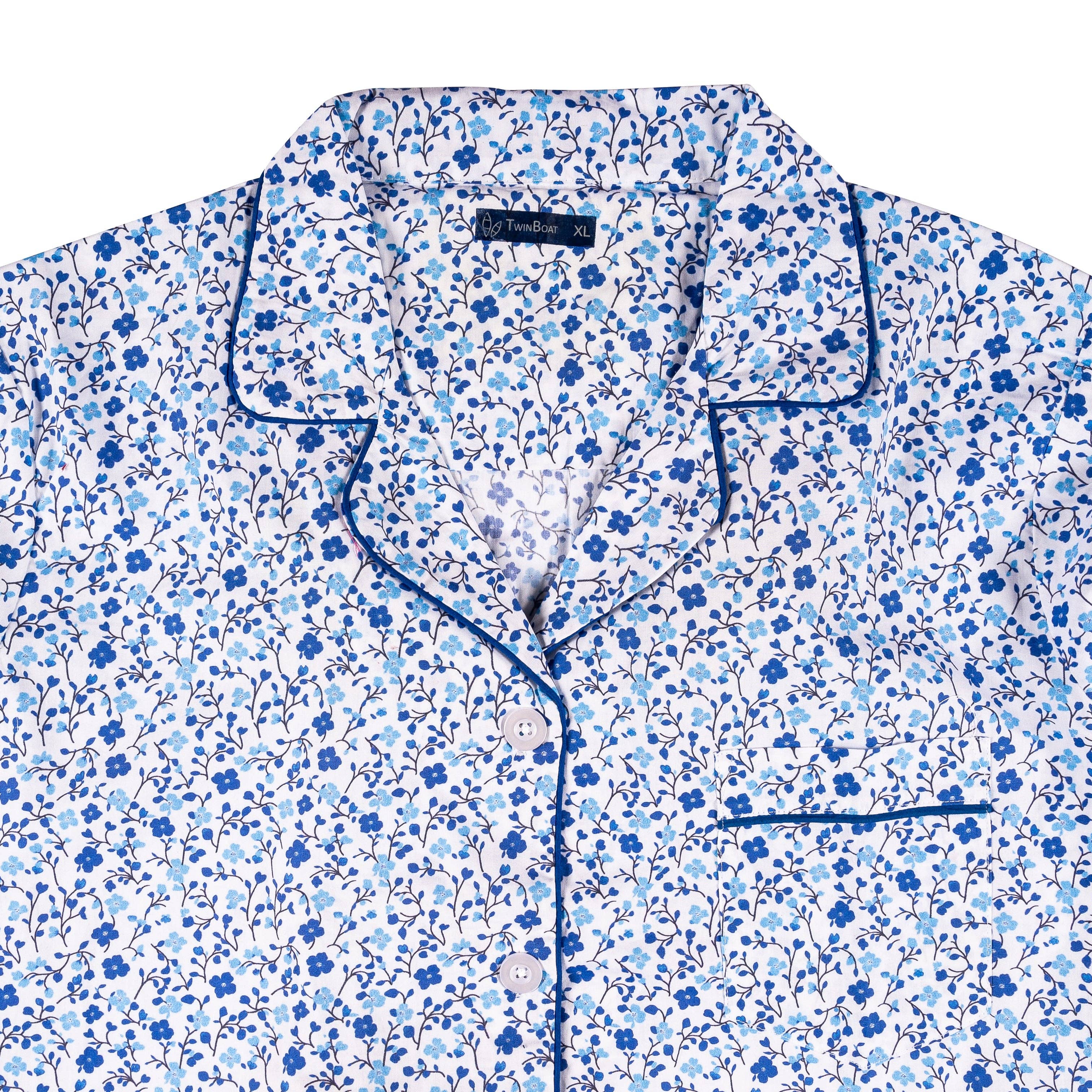 Noble Mount - Vendita all'ingrosso Completo pigiama - Donna - Set pigiama da donna in popeline di cotone 100%27