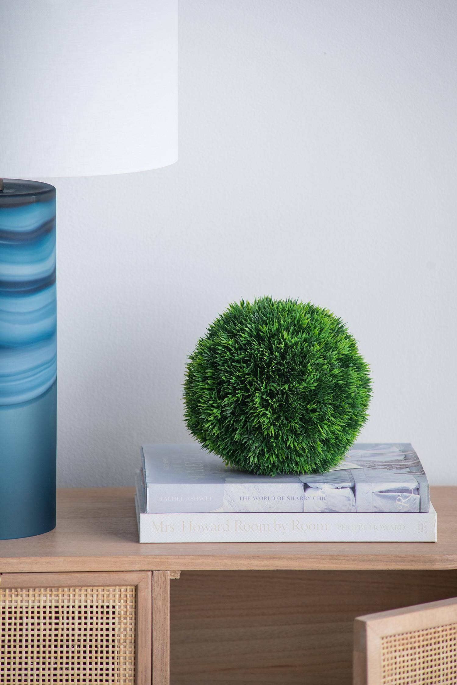 A&B Home Group Inc. - Wholesale Artificial Plant - D7.5" Shorn Grass Ball - Green1