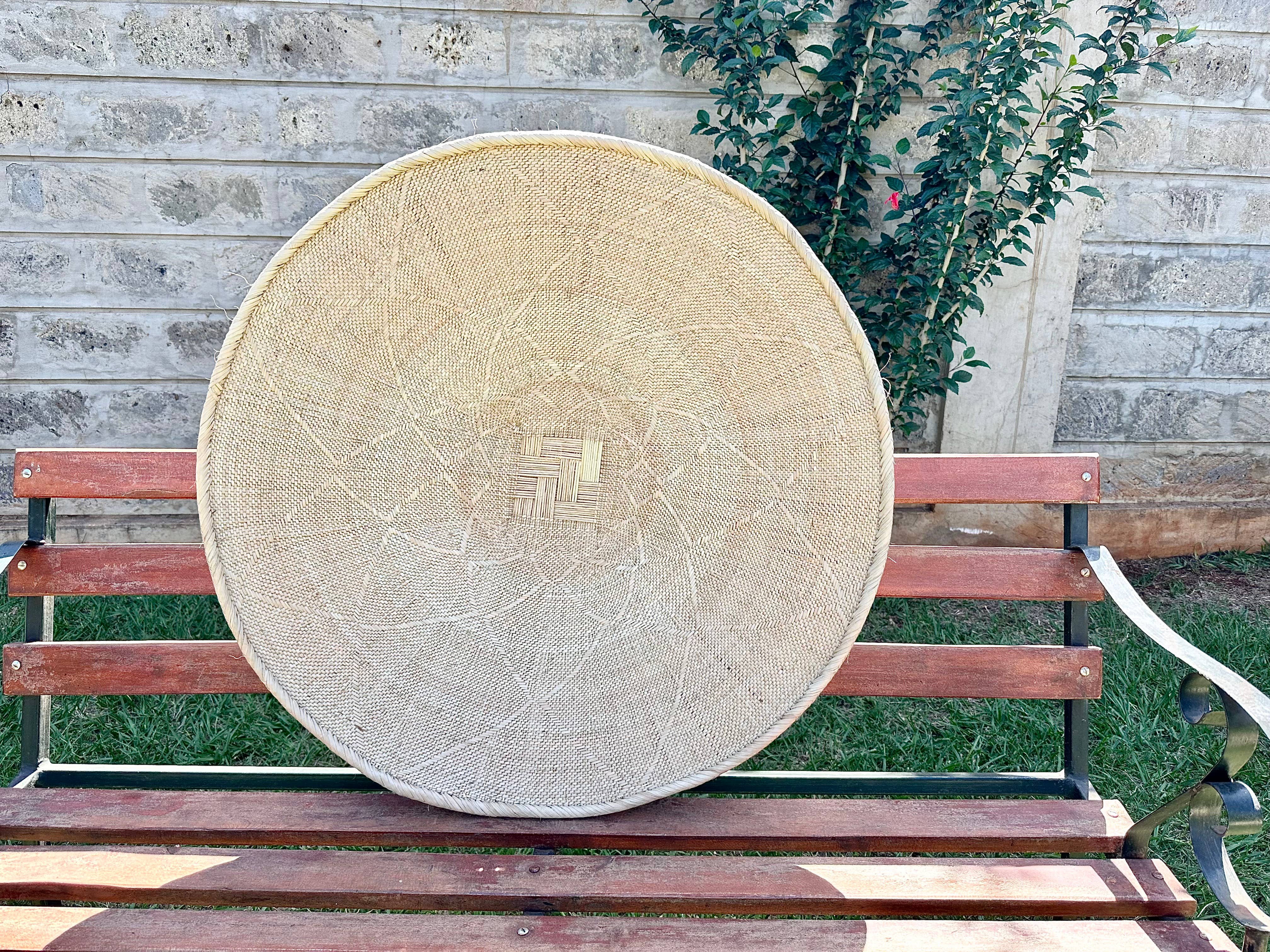 sifadesigns – Engroshandel 3D-vægkunst – Størrelse 29-30'' Ekstra Stor Naturlig Afrikansk Vægkurv Dekoration6