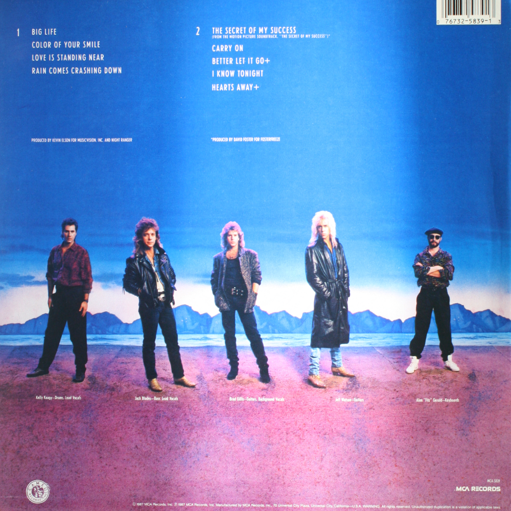 Square Deal Recordings & Supplies - Wholesale Music CD/Vinyl - Vinyl - Sealed 12" LP - Night Ranger - Big Life1
