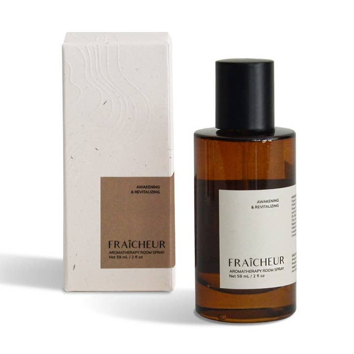 Fraîcheur Aromatherapy Room Spray – Awakening & Revitalizing for wholesale by Cedar and Myrrh