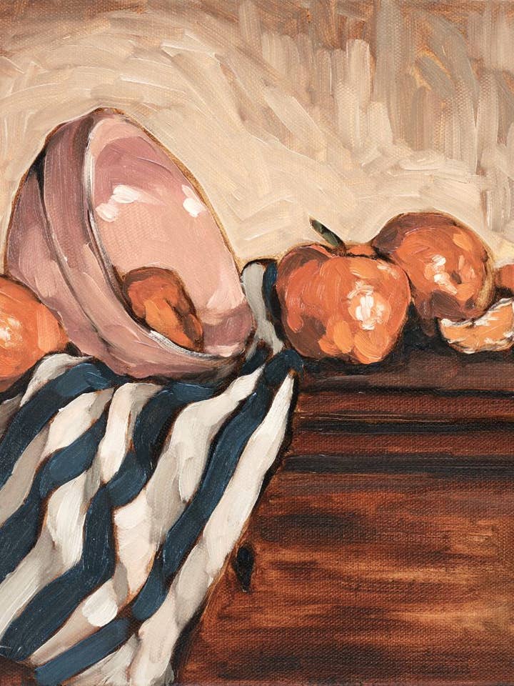 Clementines - Art Print for wholesale by Elizabeth Bowman Studio